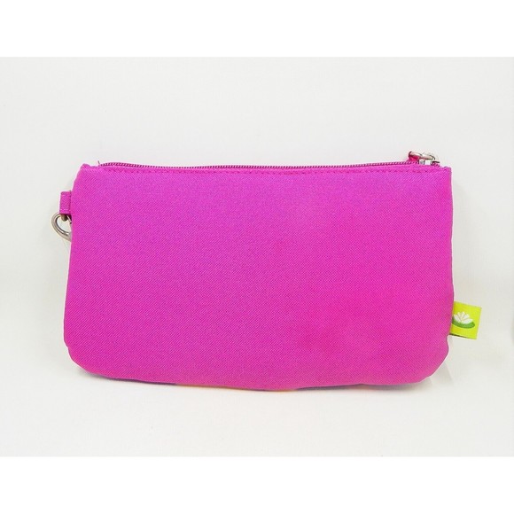 Lily Bloom Wristlet Prep LB League Wallet Pouch Pink Zippered - Picture 2 of 10